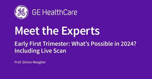 Early First Trimester: What’s Possible? Including Live Scan - Prof. Simon Meagher